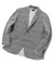 サマーツイードジャージジャケット　fabric made in japan