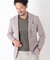 サマーツイードジャージジャケット　fabric made in japan