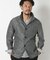 スタンドカラーストレッチブルゾン fabric made in japan