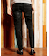 クリアコーティング加工スリムストレートデニムパンツ