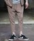 【セットアップ対応】梨地ストレッチパンツ