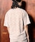 【セットアップ対応】ピグメントバイオパイルジャガードTシャツ