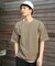 ニットTシャツ＆ナチュラルストレッチTシャツ（2点セット）
