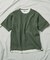 ニットTシャツ＆ナチュラルストレッチTシャツ（2点セット）