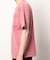 Uネックピグメントカット半袖Tシャツ