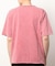 Uネックピグメントカット半袖Tシャツ