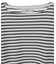 ボーダー天竺ボートネック半袖T