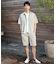 【セットアップ対応】【AIR LIGHT -Active version-】半袖CPOレギュラーカラーシャツ