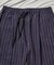 綿麻ストライプショートパンツ
