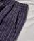 綿麻ストライプショートパンツ