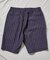 綿麻ストライプショートパンツ