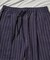 綿麻ストライプショートパンツ