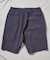 綿麻ストライプショートパンツ