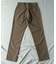 【EFFORTLESS】T/Cヘリンボンストレッチスラックス