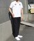 【EFFORTLESS】T/Cヘリンボンストレッチスラックス