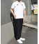 【EFFORTLESS】T/Cヘリンボンストレッチスラックス