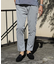 【EFFORTLESS】T/Cヘリンボンストレッチスラックス
