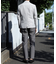 【EFFORTLESS】T/Cヘリンボンストレッチスラックス