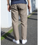 【EFFORTLESS】T/Cヘリンボンストレッチスラックス