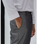 【EFFORTLESS】T/Cヘリンボンストレッチスラックス