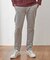 【EFFORTLESS】T/Cヘリンボンストレッチスラックス