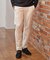 【EFFORTLESS】T/Cヘリンボンストレッチスラックス