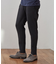 【EFFORTLESS】T/Cヘリンボンストレッチスラックス