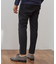 【EFFORTLESS】T/Cヘリンボンストレッチスラックス
