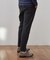 【EFFORTLESS】T/Cヘリンボンストレッチスラックス