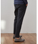 【EFFORTLESS】T/Cヘリンボンストレッチスラックス