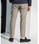 【EFFORTLESS】T/Cヘリンボンストレッチスラックス