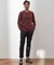 【EFFORTLESS】T/Cヘリンボンストレッチスラックス