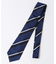 レジメンタルストライプ柄ネクタイ