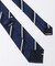 レジメンタルストライプ柄ネクタイ