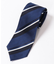 レジメンタルストライプ柄ネクタイ