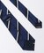 レジメンタルストライプ柄ネクタイ