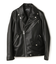 ダブルレザーライダースジャケット