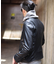 ダブルレザーライダースジャケット