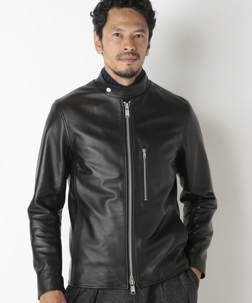 お値下げ　♠️希少メンズビギ　ライダースジャケット お値下げ 希少メンズビギ ライダースジャケット - メルカリ