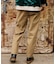 <Safari12月号掲載>2タックイージーストレッチワイドチノパンツ