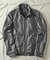ラムレザースタンドカラージャケット