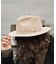 ワイドプリムウールフェルトハット