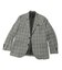 TRグレンチェックストレッチ起毛テーラードジャケット