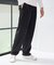 T/Rストレッチツイルイージーワイドパンツ