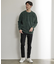 クルーネックモールニット