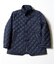 ピンドットチェックブルゾン【comfortemp(保温機能中綿)】