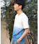 20/-スラブ天竺段染めＴシャツ