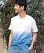 20/-スラブ天竺段染めＴシャツ