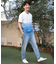 20/-スラブ天竺段染めＴシャツ
