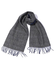 カシミヤ混リバー シブルチェックマフラー
